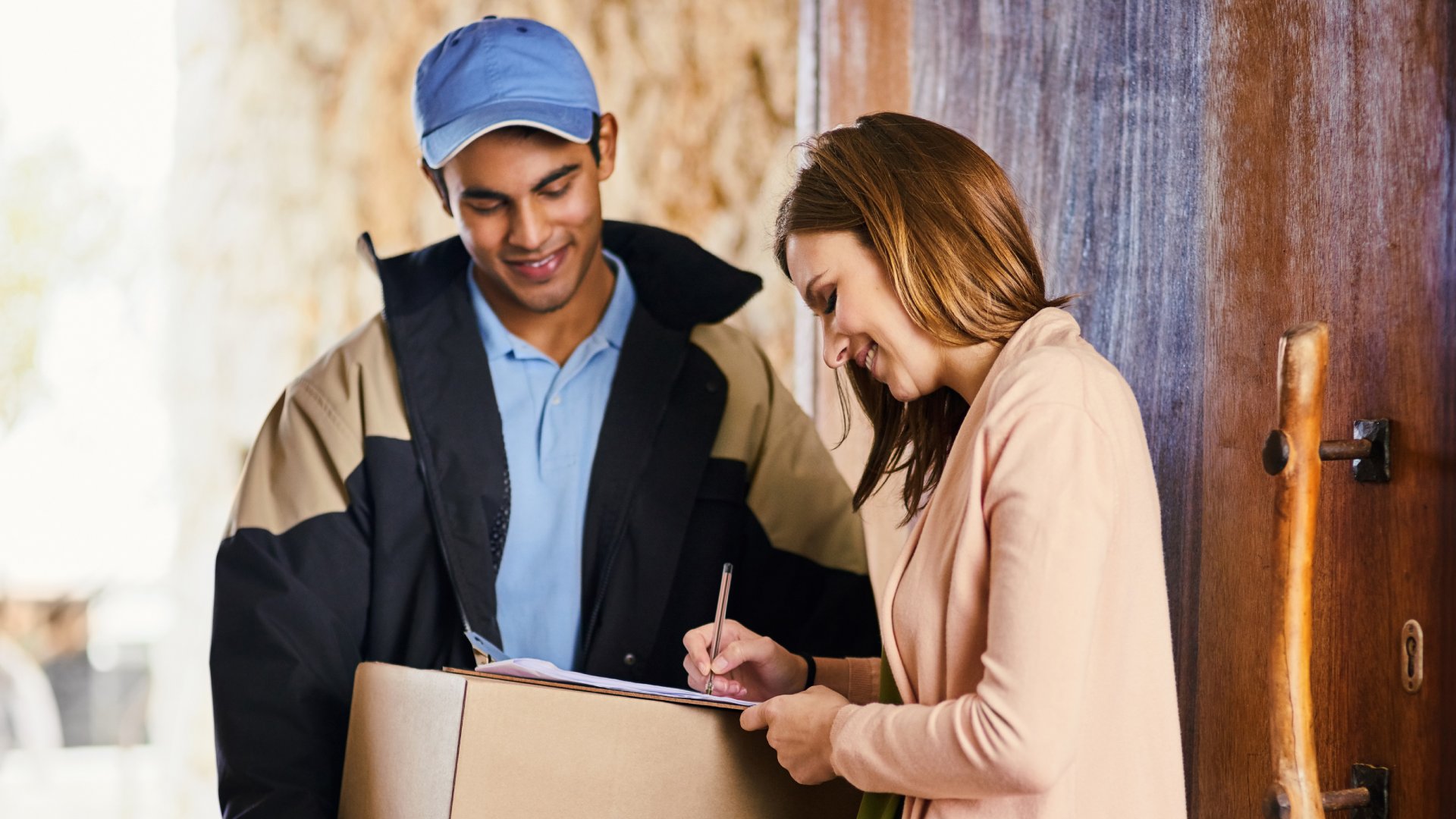 International Courier vs Door-to-Door